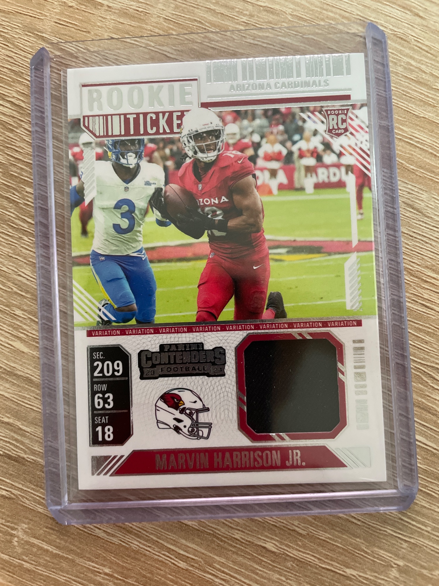 2024 Panini Contenders Rookie Ticket Marvin Harrison Jr.