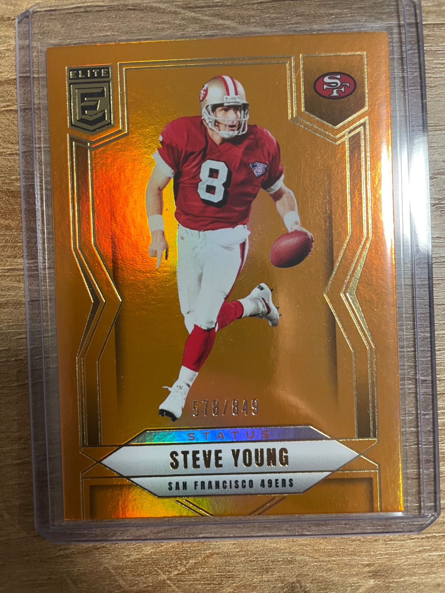 Steve Young Panini Elite #37 /849