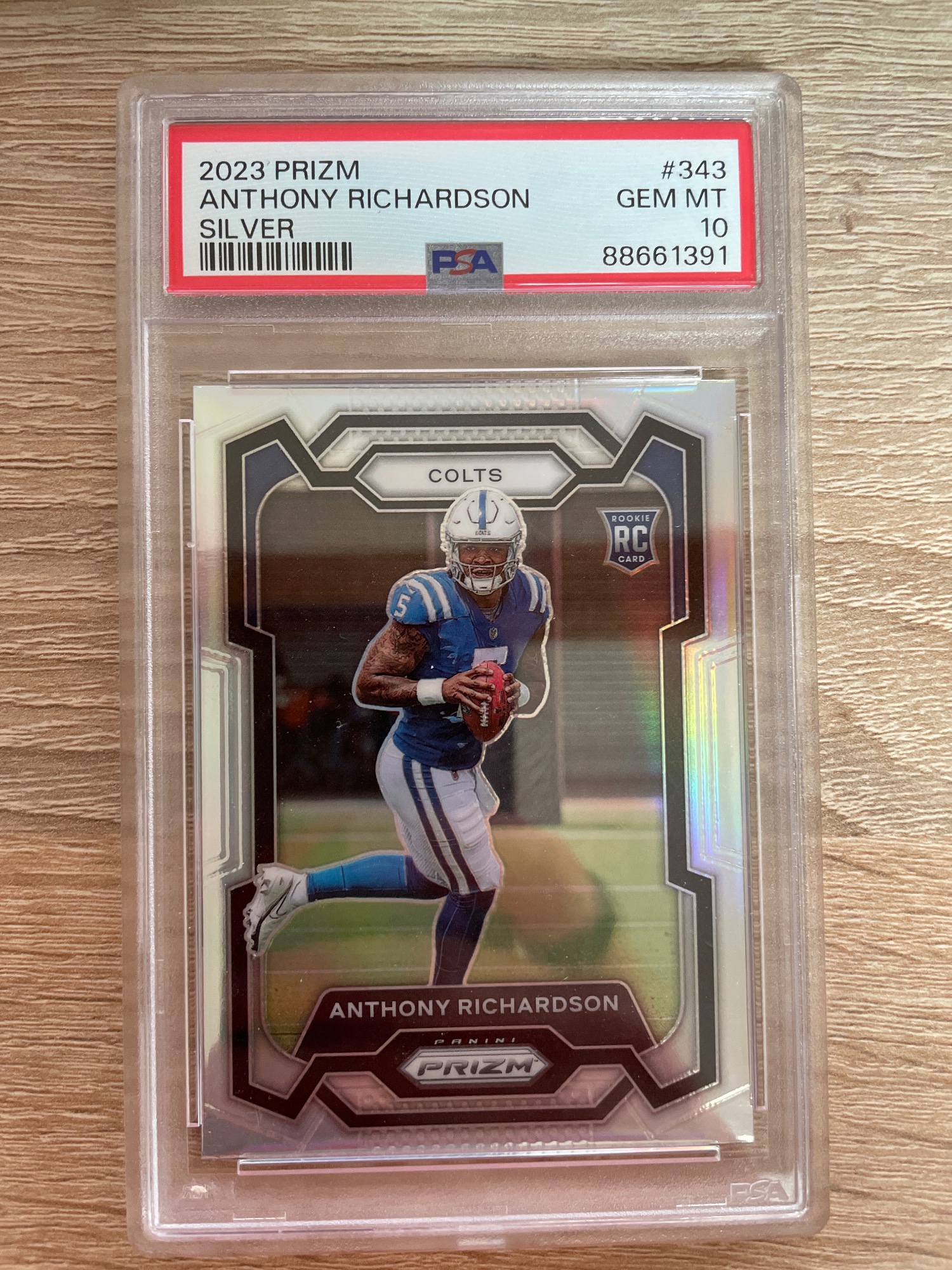 Anthony Richardson 2023 Panini Prizm #343 Silver