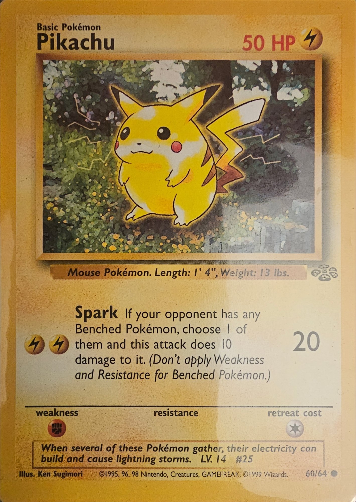 Pikachu 1995 #60/64